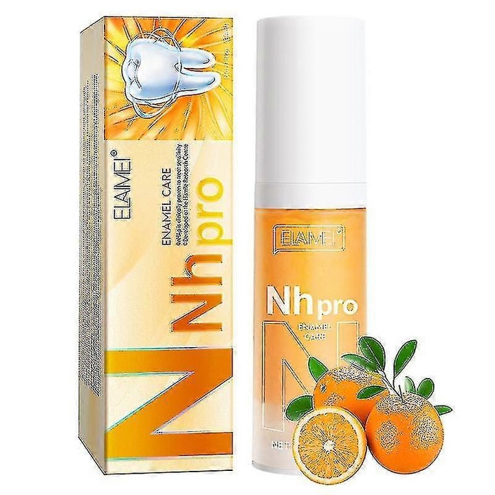 Elaimei Repair Bright White Anti-sensitive fogkrém, javítja a fogzománc érzékenységét, megelőzi a fogszuvasodást, gyengéd és friss (kék/-4116314086534 Nh Pro Orange