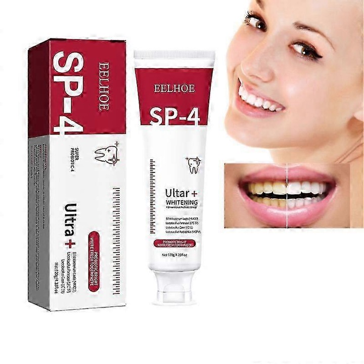 Probiotikus fogkrém Sp-4 fehérítő fogkrém ínyvédelem friss lehelet szájüreg fogtisztítás egészség fogápolás 1 db