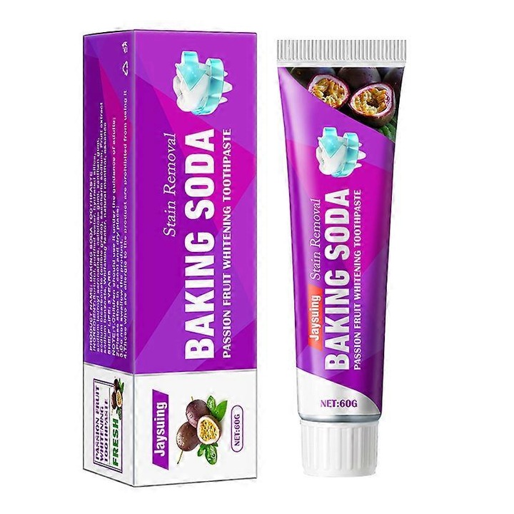 Fogkrém Eltávolítja a Folteltávolítókat Friss Lehelet Fogtisztító Frissítő Fogkrém Férfiaknak Nőknek Új Maracuja
