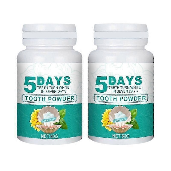 Fogfehérítő por, tiszta szájhigiénia, fogfehérítés, lepedék eltávolítása, friss lehelet, szájhigiénia, fogászati eszköz 2 db