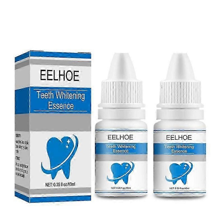 Azonnali fehérítő festék fogakra, fogfehérítő esszencia, fogtisztító szérum fogfehérítő folteltávolításhoz 2 db