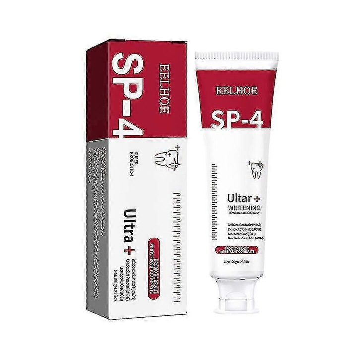 Eelhoe fogfehérítő fogkrém, élénk fehér, érzékeny fogakra, fehérítő - 5046909051137