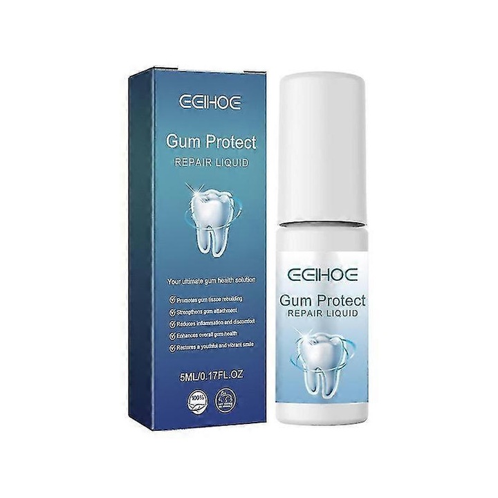 Eelhoe ínyjavító sorozat fehérítő és folteltávolító, erős fogakra - 3284411819759 ínyjavító folyadék