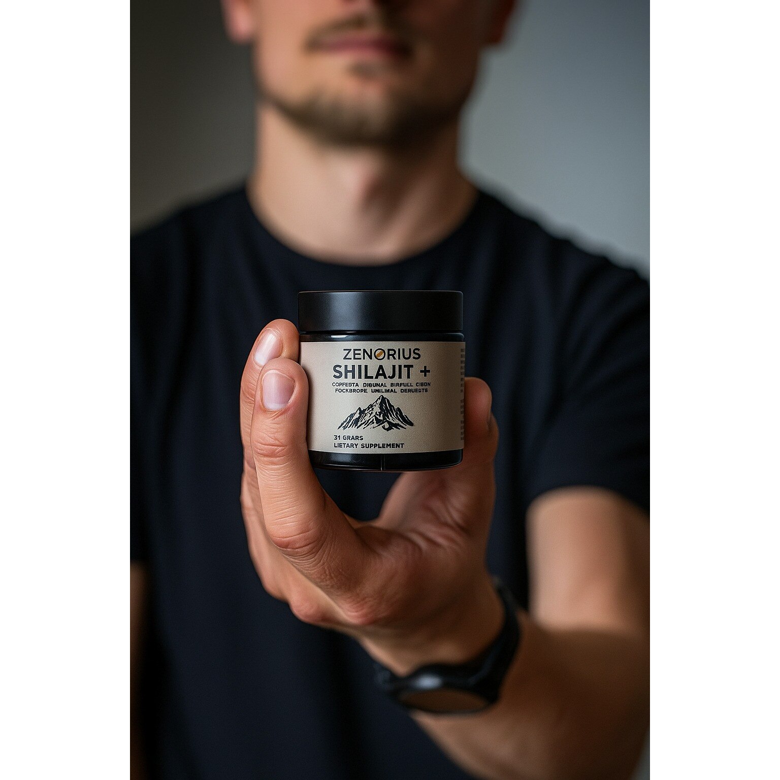 CAREERING｜PLACEBO301 Rasina Pura de Shilajit, Zenorius, Supliment alimentar original