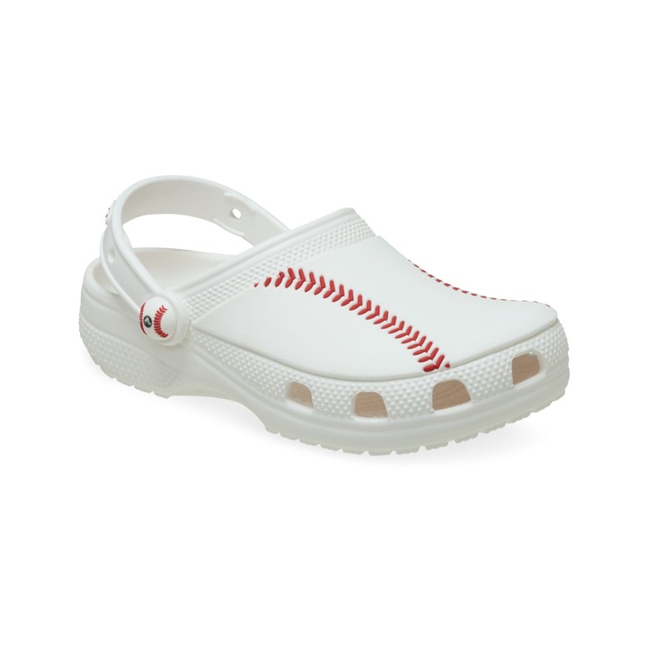 Saboti Crocs Classic Baseball K 47658, Alb