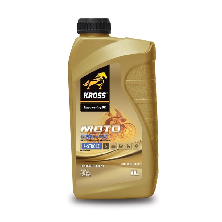 Ulei motor Kross 4T 10W-40 semisintetic, 1L