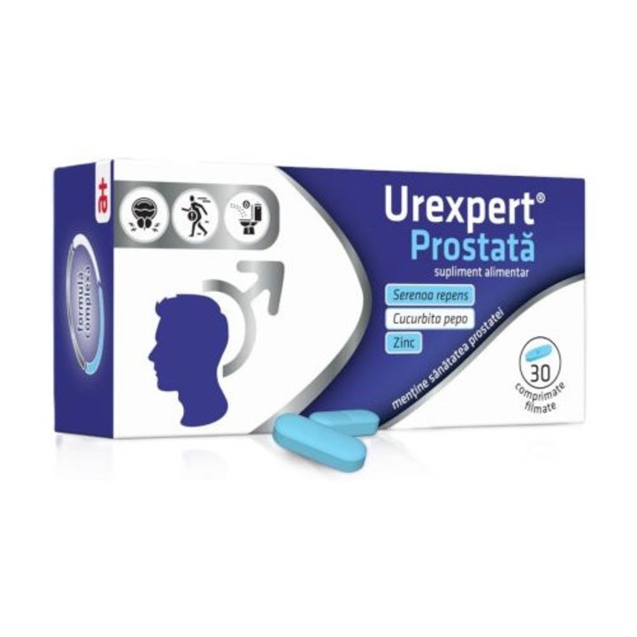 Supliment alimentar Urexpert Prostata, 30 comprimate, Antibiotice