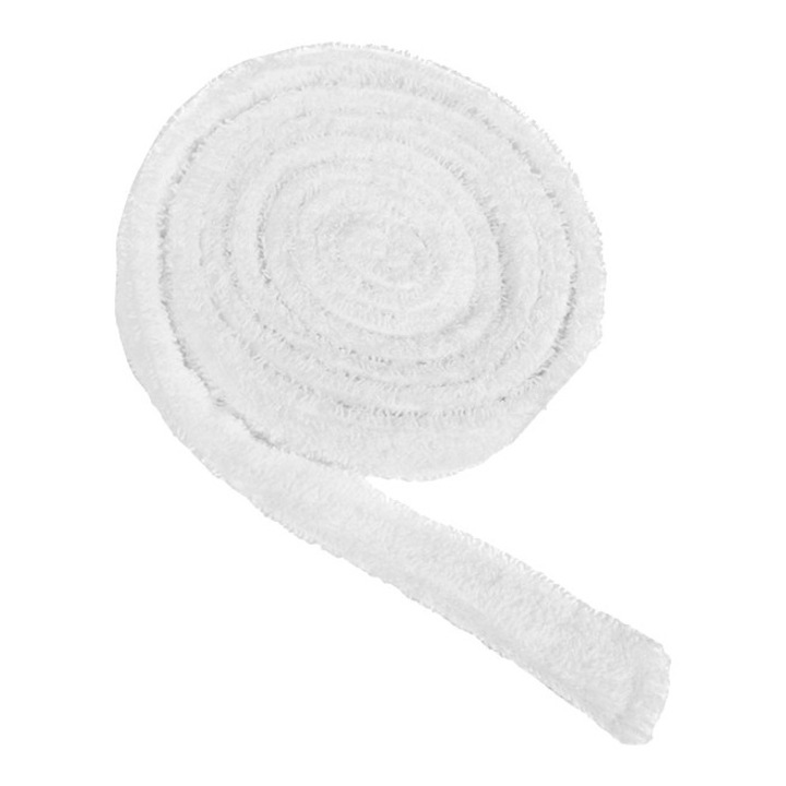 Cordon velur 4horeca, 100% bumbac, 180cm, alb