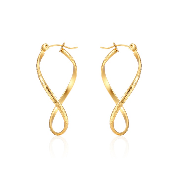 Női fülbevaló, IMI, Titán, Arany