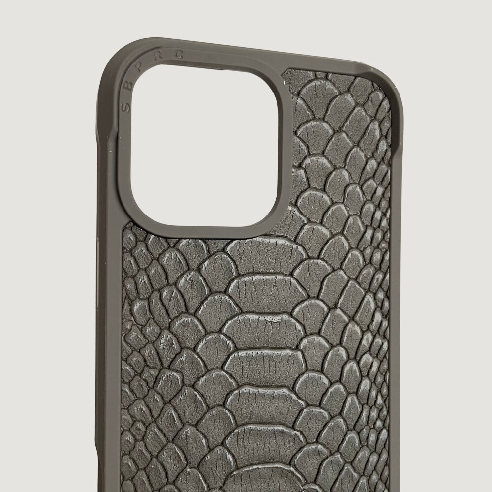 Husă Din Piele, Santa Barbara Polo & Racquet Club, Pentru Cu iPhone 16 Pro Max, Gri, Magsafe, Textură Premium, Protecție Ecran, Colțuri Întărite, Logo Elegant, Butoane Responsive, Lux