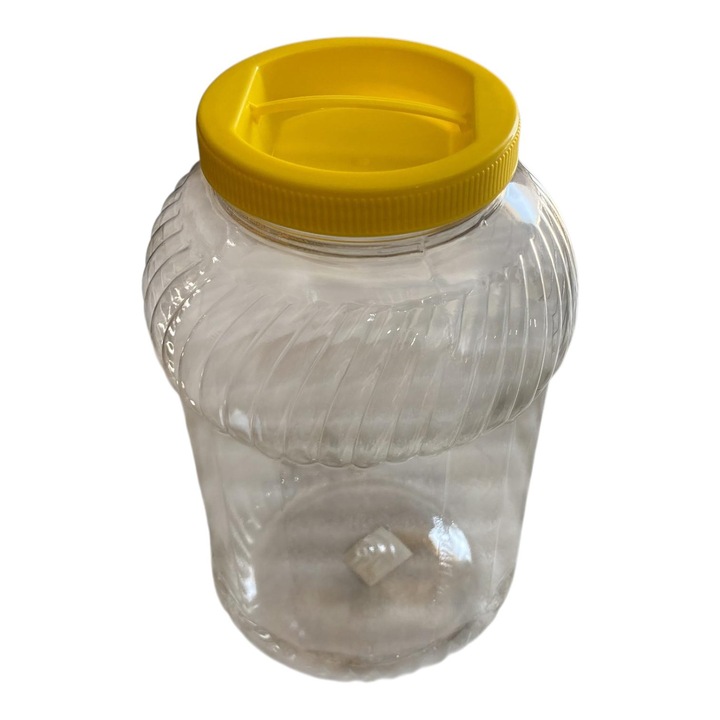 Borcane Muraturi Natalia Design, 3L, Capac Galben, 110mm diametru