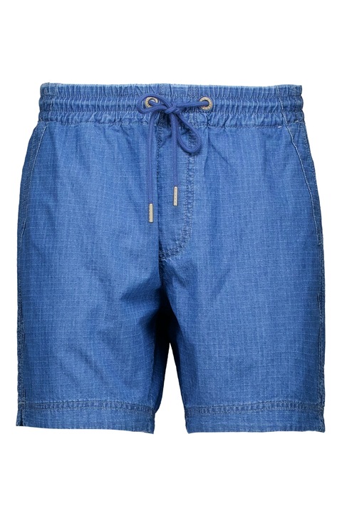 Tommy Jeans, Blugi scurti cu snur, Albastru deschis