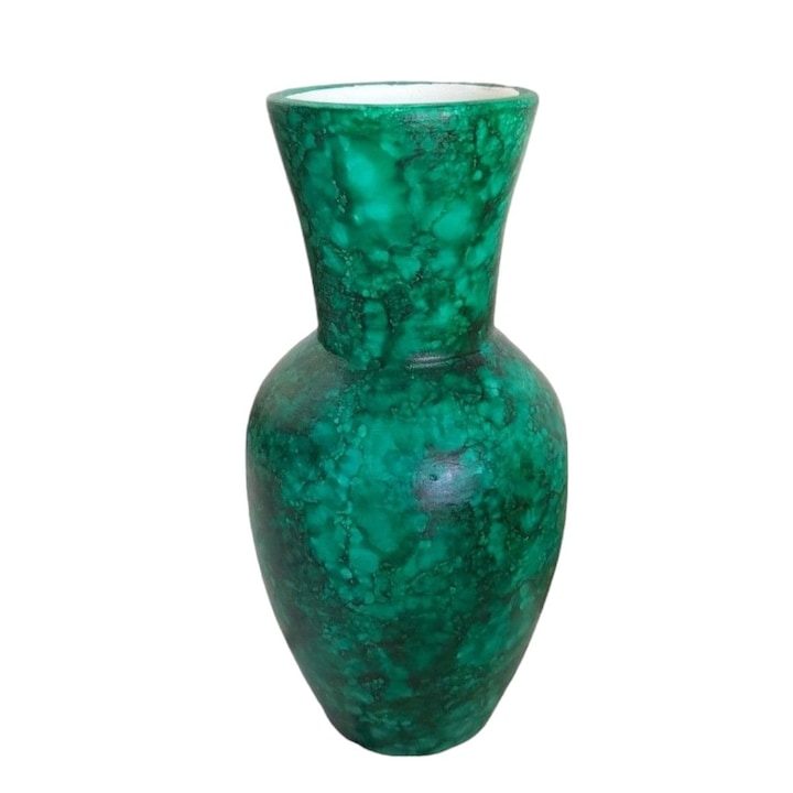 Vaza din Portelan Cairo 20x8 cm Verde