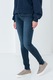 Tommy Jeans, Blugi skinny cu talie inalta Nora, Bleumarin, W28-L32