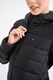 Tommy Jeans, Geaca slim fit cu gluga, Negru