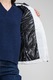 Tommy Jeans, Geaca slim fit cu gluga, Alb, L