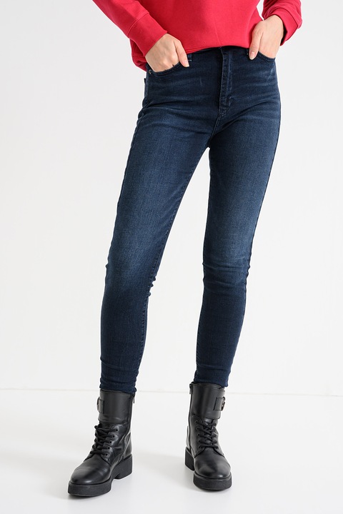 Tommy Jeans, Sylvia skinny fit farmernadrág, Sötétkék