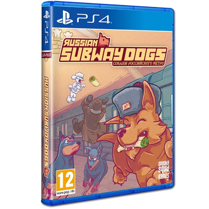 Игра SPOOKY SQUID GAMES Russian Subway Dogs, за PlayStation 4