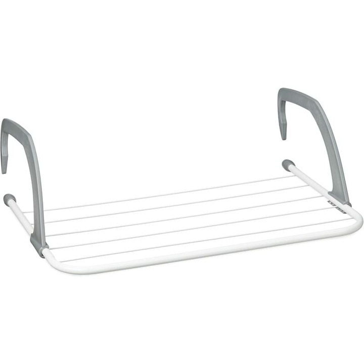 Ruhaszárító radiátorra és erkélyre, 3 m, Fehér