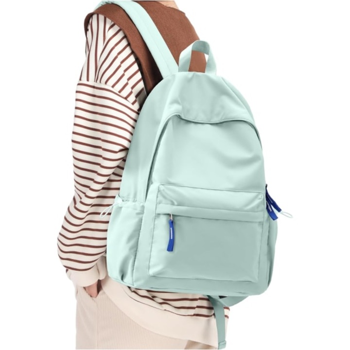 Rucsac laptop impermeabil, 29x12x38cm, capacitate 24L, pentru 15.6 inch, verde, unisex