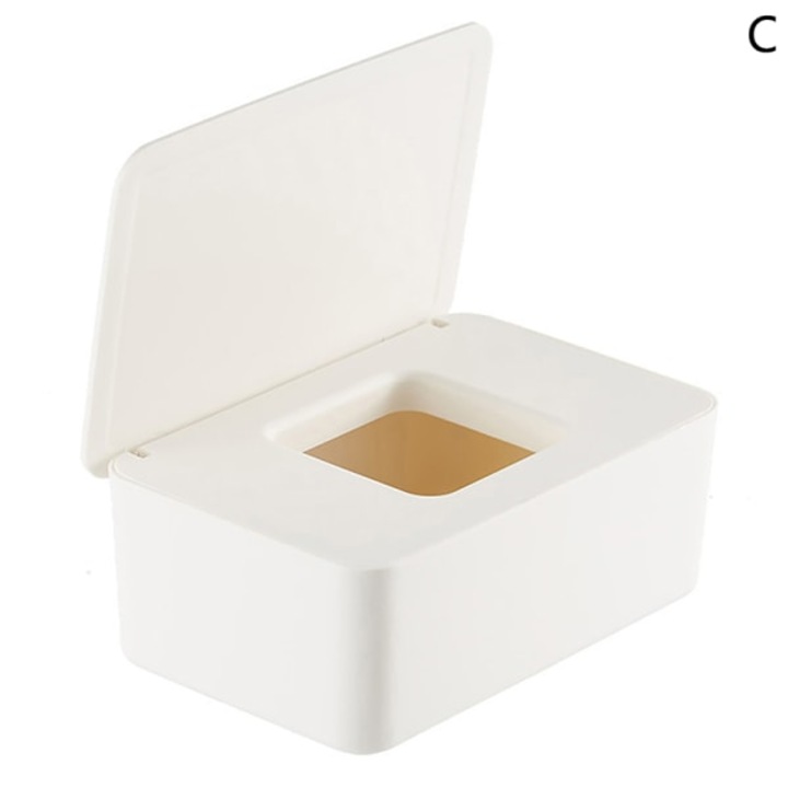 Cutie de depozitare pentru servetele umede, 18.5x11.5x7.5cm, portabila, dust-proof