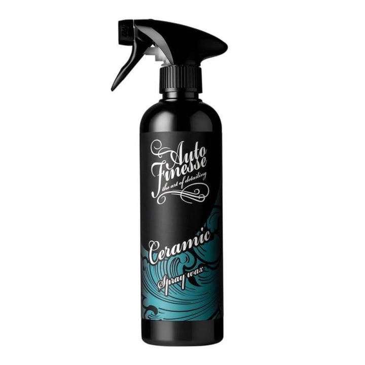 Ceara auto lichida cu polimeri ceramici pentru protectia suprafetelor, Auto Finesse - Ceramic Spray Wax, 500ml