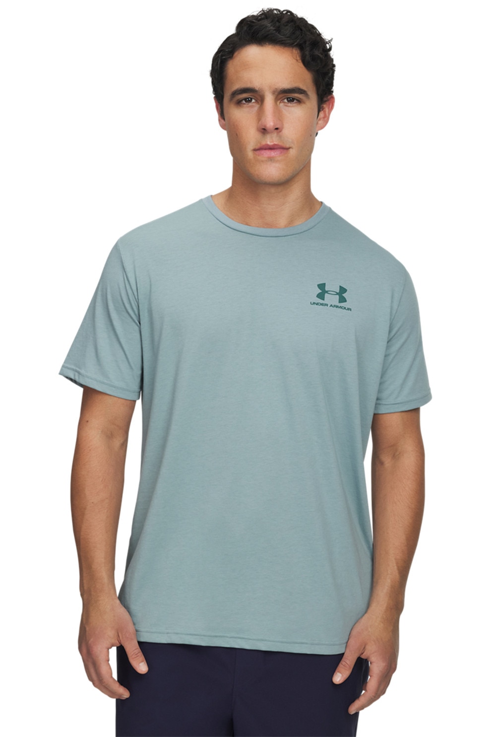 Under Armour, Tricou lejer Sportstyle, Gri cenusiu, S