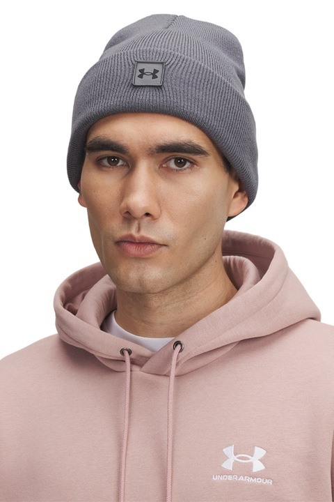 Under Armour, Спортна шапка с пришито лого, Сив
