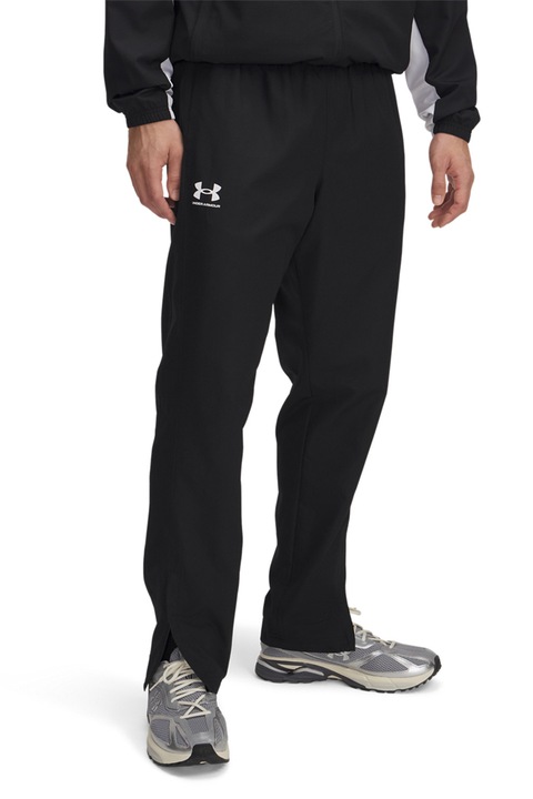 Under Armour, Pantaloni de trening cu snur de ajustare Rival, Negru