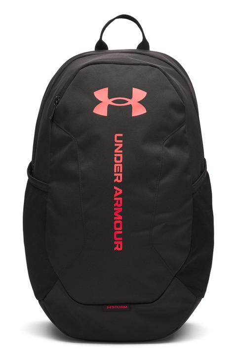 Under Armour, Унисекс тренировъчна раница Hustle Lite- 26.5 л, Червен, Черен