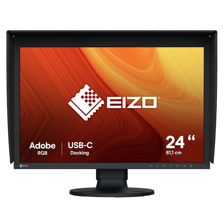 EIZO ColorEdge 24.1" CG2400S IPS LED monitor, WUXGA 1920 x 1200, HDMI, DisplayPort, Pivot fekete