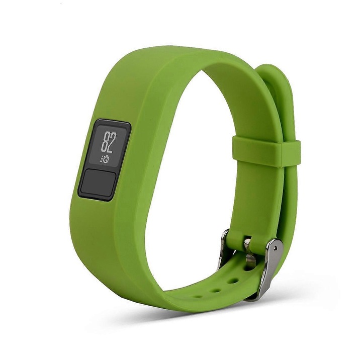 Curea de ceas din silicon moale, 24.5cm, pentru Garmin Vivofit 3