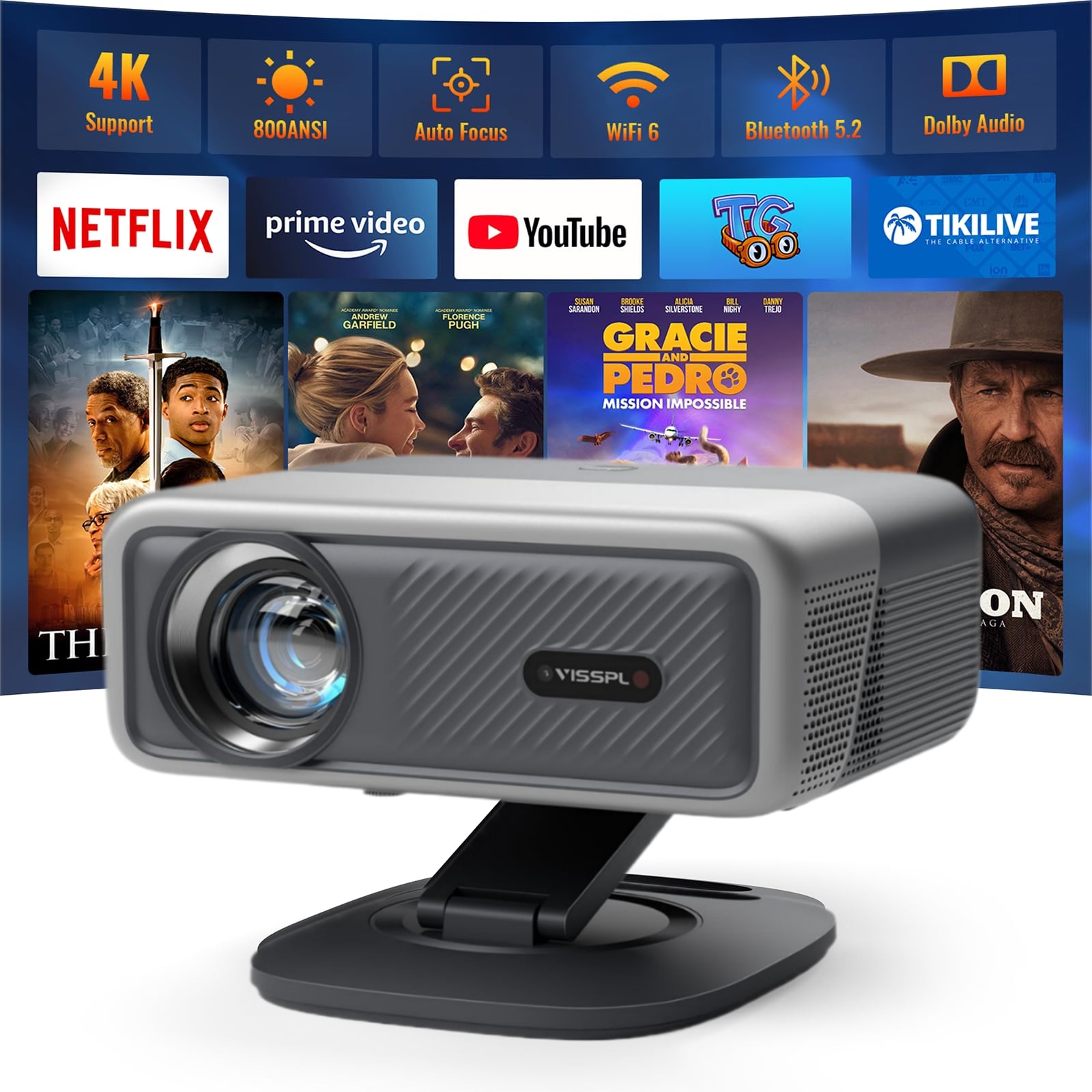 Videoproiector Epson 3D EH-TW6600, Full HD, 2500 lumeni, Negru