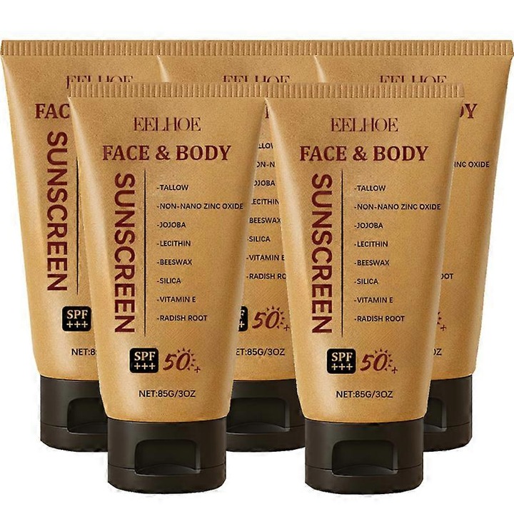 Crema de protectie solara naturala cu taita de vita, SPF 50, 85g, pentru fata si corp, fara substante chimice