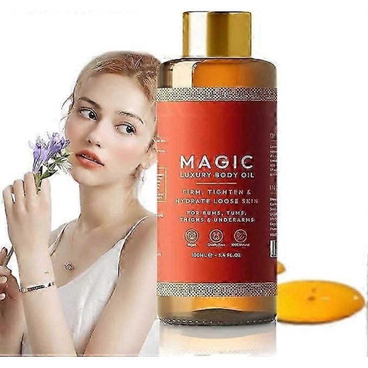 Ulei Magic pentru Corp, 100ml, ulei hidratant, utilizare multipurpose, pentru brate, piept, coapse, non-gras