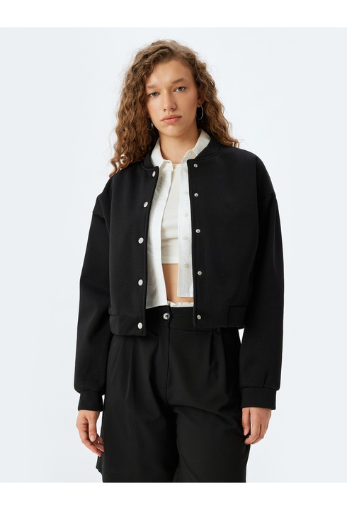 KOTON, Jacheta Varsity uni, Negru, L