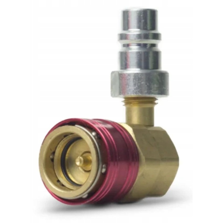 Adaptor GAZ R134a Infloo – Reductor LP/HP pentru reincarcarea A/C