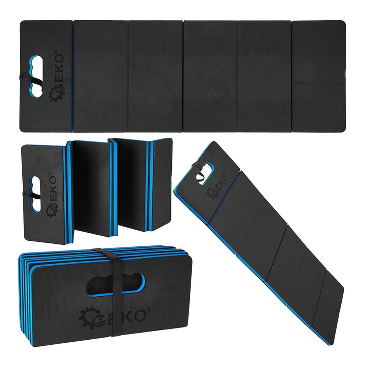 Covor saltea, pliabila de protectie din spuma pentru mecanici, GEKO, 1160 x 400 mm