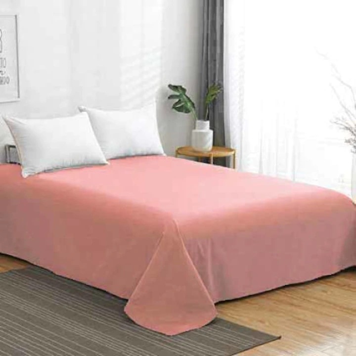 Cearsaf Empower din bumbac – roz 180 * 220 cm