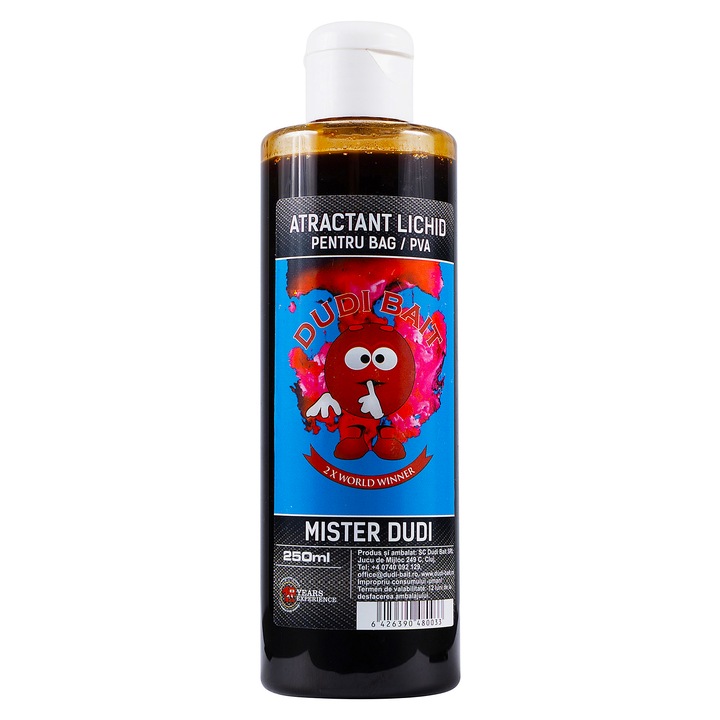 Atractant De Nada, Dip, Pescuit, Pva Dudi Bait, Mister Dudi 250Ml