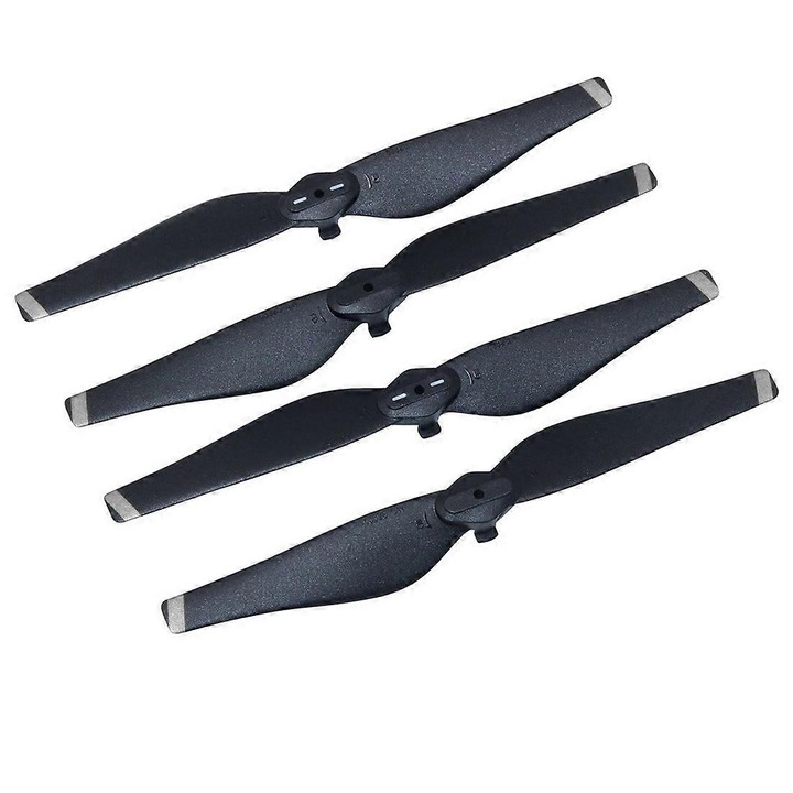 Set 4 elice rapide 5332 pentru drone Mavic Air, argintii