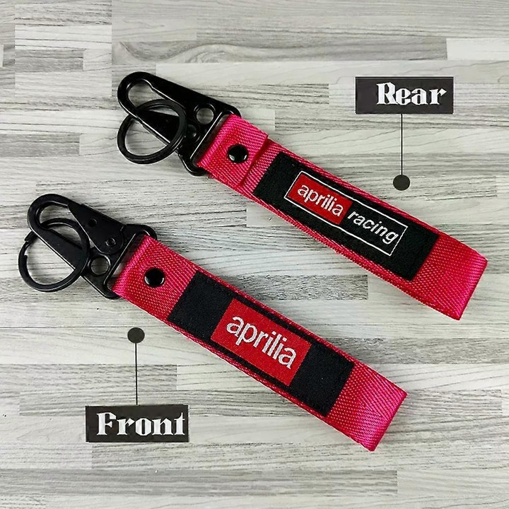Breloc pentru motocicleta Aprilia Gpr Sr Gt Rs RS660 Rsv4 RS4 V4 1100 900 750 660 457 150 125 50, rosu