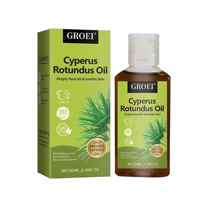Козметично масло Cyperus rotundus, натурална формула, 100мл