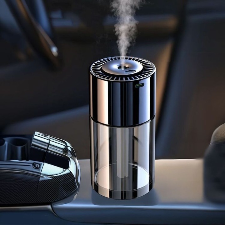 Odorizant Auto, Difuzor Ultrasonic, Cablu USB Type C inclus, pornire / oprire automata - Parfum 160 ml Hilton