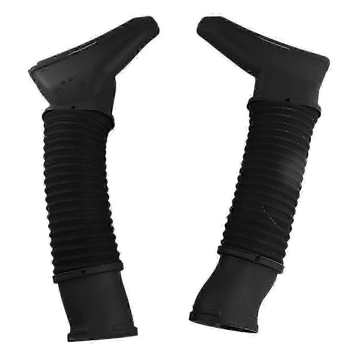Hose de admisie aer set pentru Mercedes-Benz W222 S-Class S300 S350 S500 S600 S63 2015-2022, negru, plastic