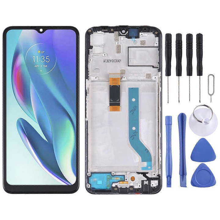 LCD дисплей и цял дигитайзер с рамка за Motorola Moto G50 5G