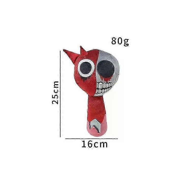 Jucarie de plus, Sprunki, 20cm, decor pentru casa, cadou de Craciun pentru copii