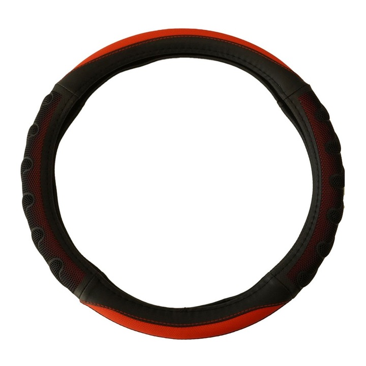 Husa Volan Piele Ecologica Rosu 37- 39 Cm Umbrella