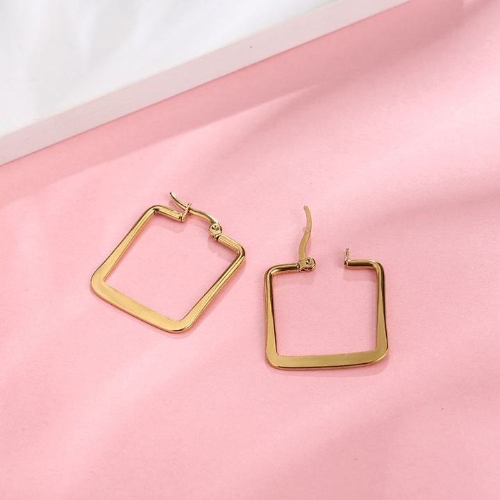 Női fülbevaló, IMI, Titán/Acél, Arany