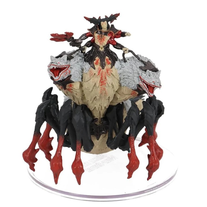 Фигурка WizKids, D&D, Icons of the Realms, Miska the Wolf-Spider, 15 cm, Многоцветен